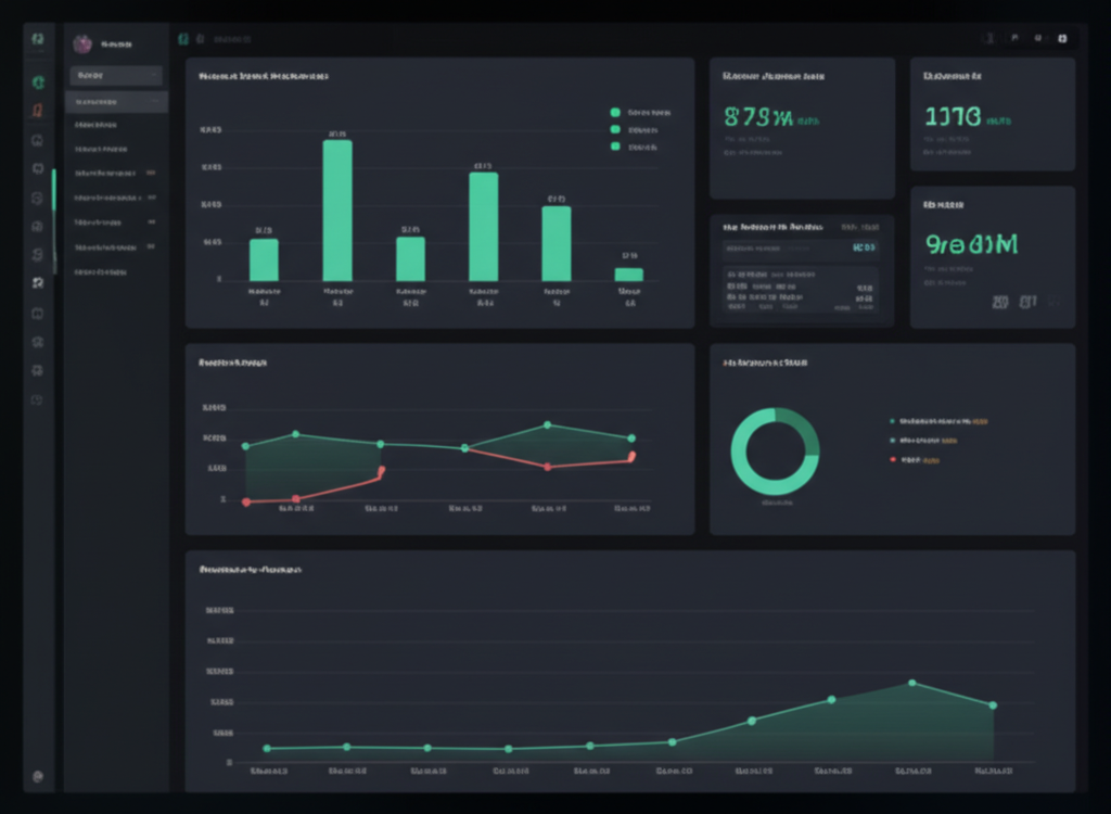 CRM Dashboard Interface